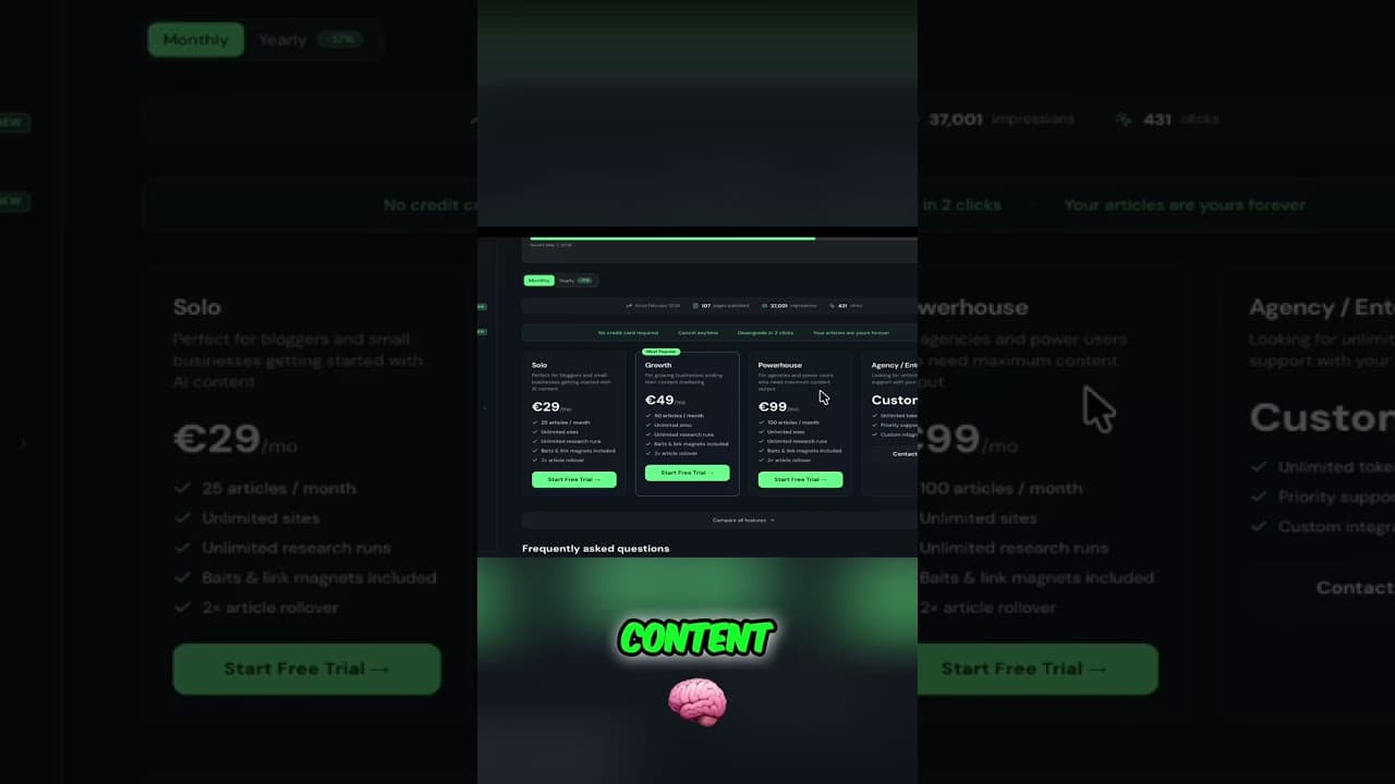 Harbor Pricing: UNLIMITED Content for Your Business! #shorts