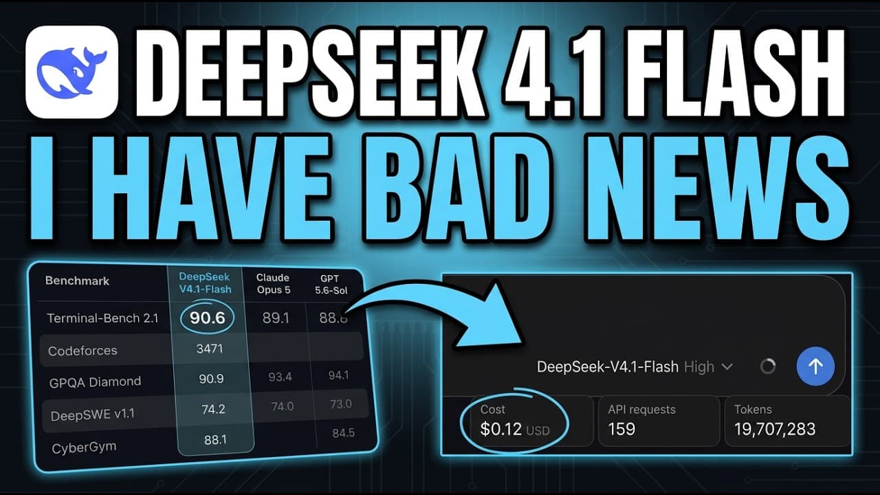 DeepSeek V4.1 Flash + DeepSeek Harness = Full SaaS In 18 Mins (Cost: $0.12)