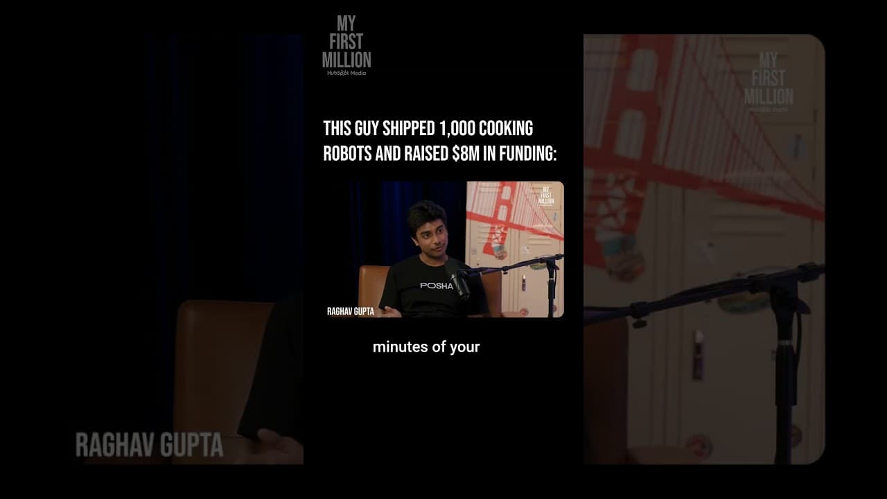 Cooking robots: 1,000 shipped. 8 million in funding.