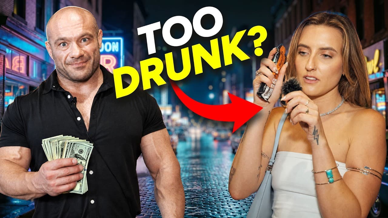 How Much Do Drunk People Know About Fitness? (FOR CASH!)