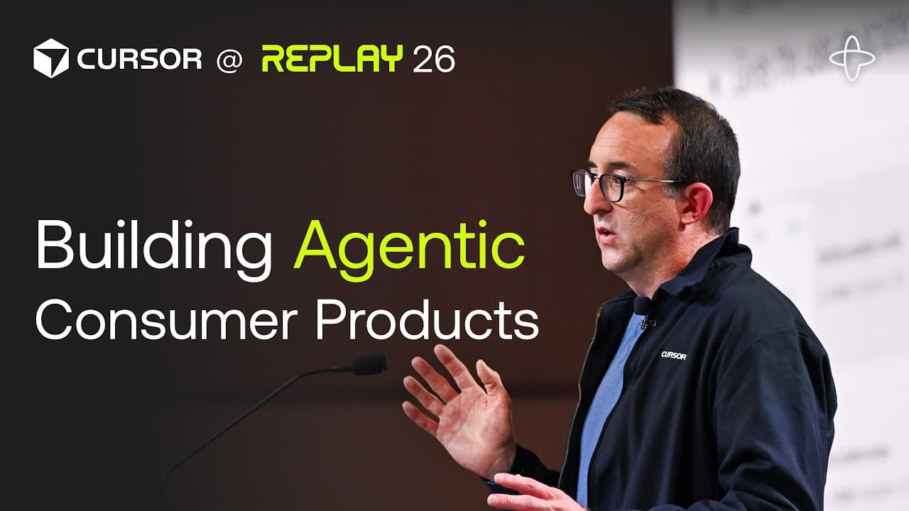Cursor @ Replay 2026 | Building Agentic Consumer Products with Temporal