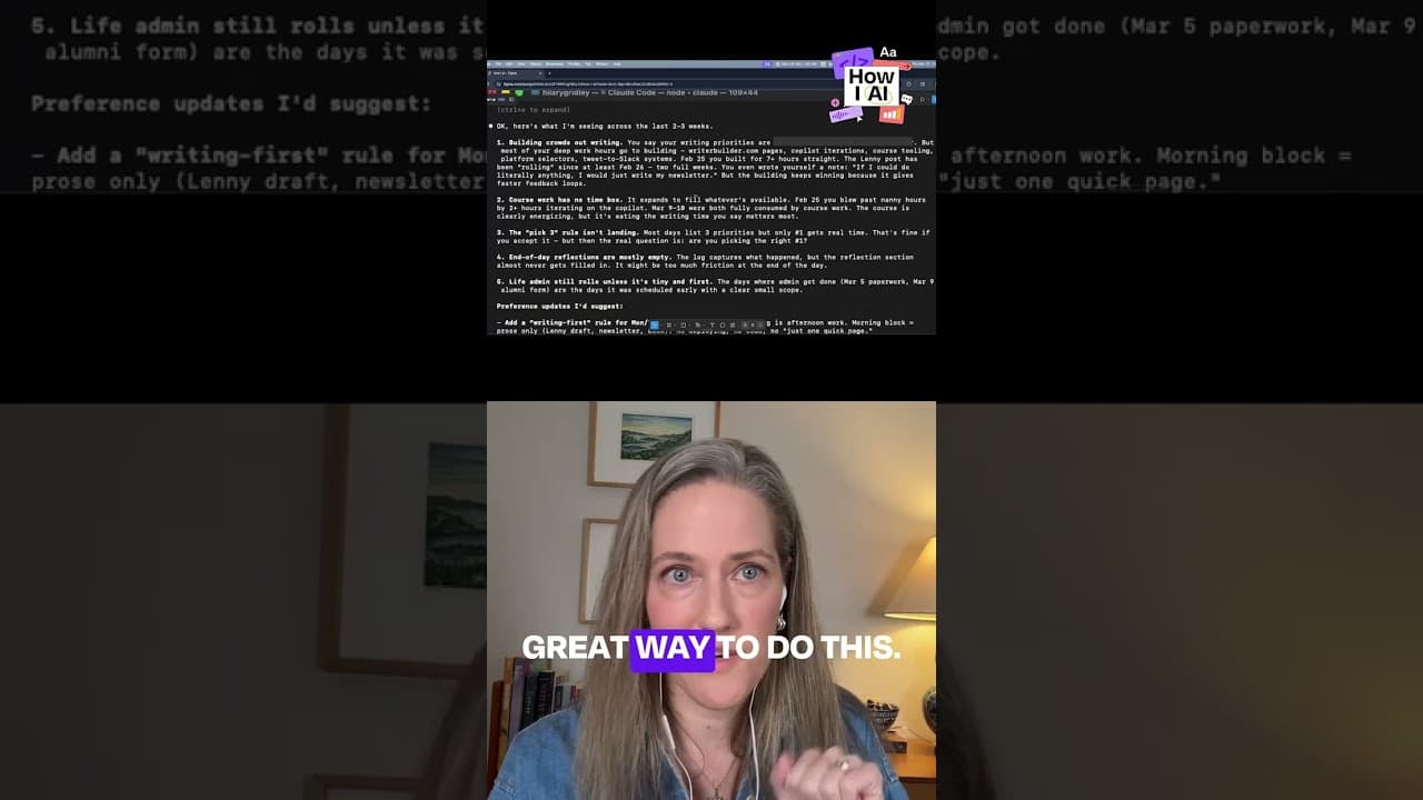 Let AI learn your preferences by observing, not by you defining them