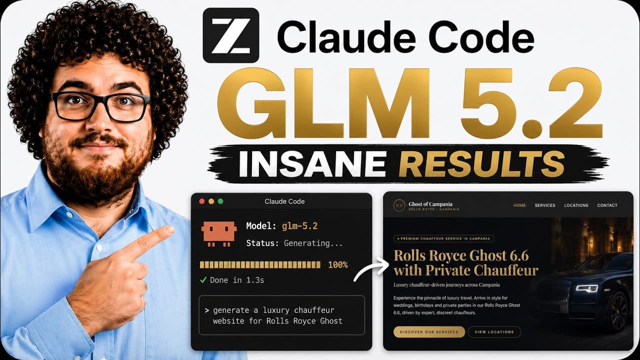 GLM 5.2: New Model Builds ANYTHING  in 15 Minutes (steal this)