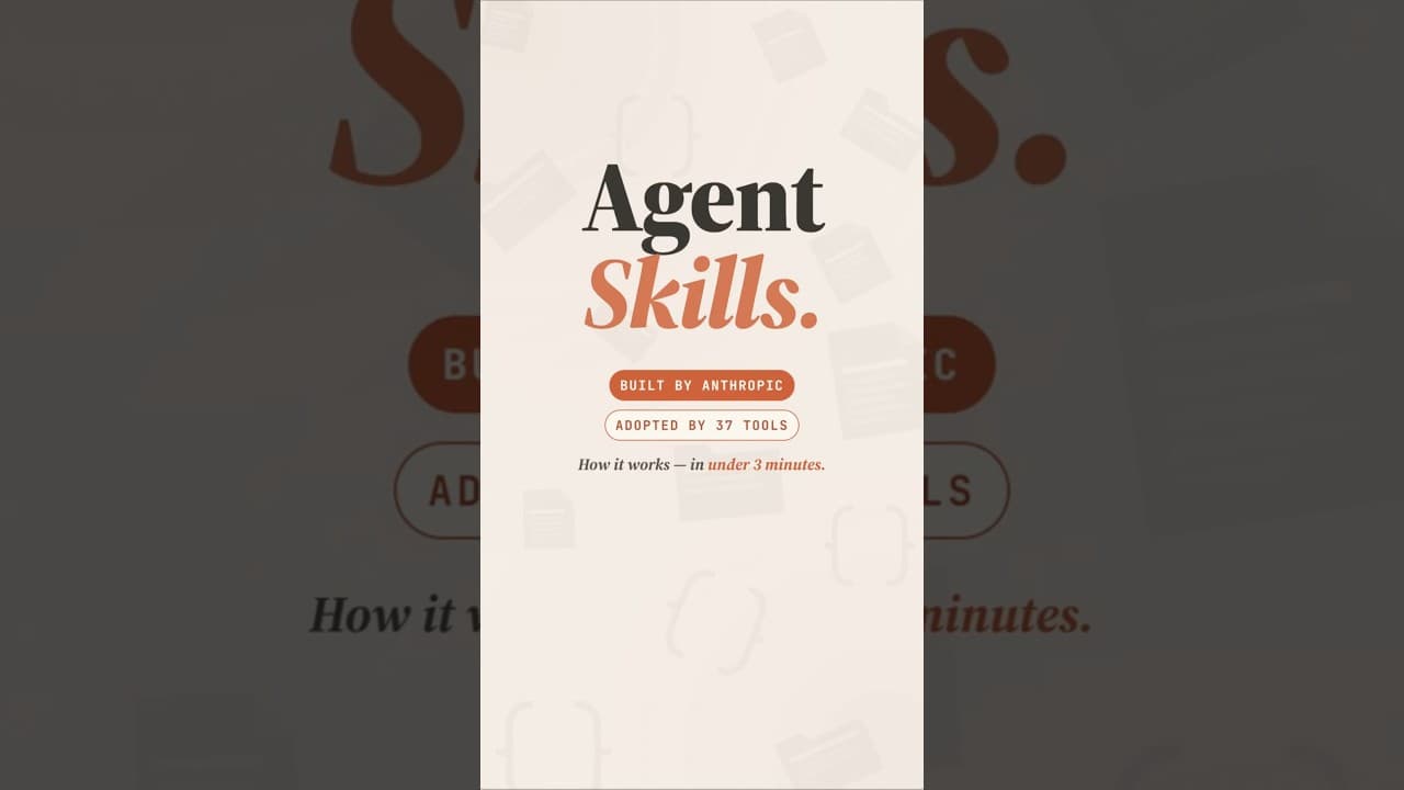 The Anthropic Standard Revolutionizing AI Agents #ai #shorts