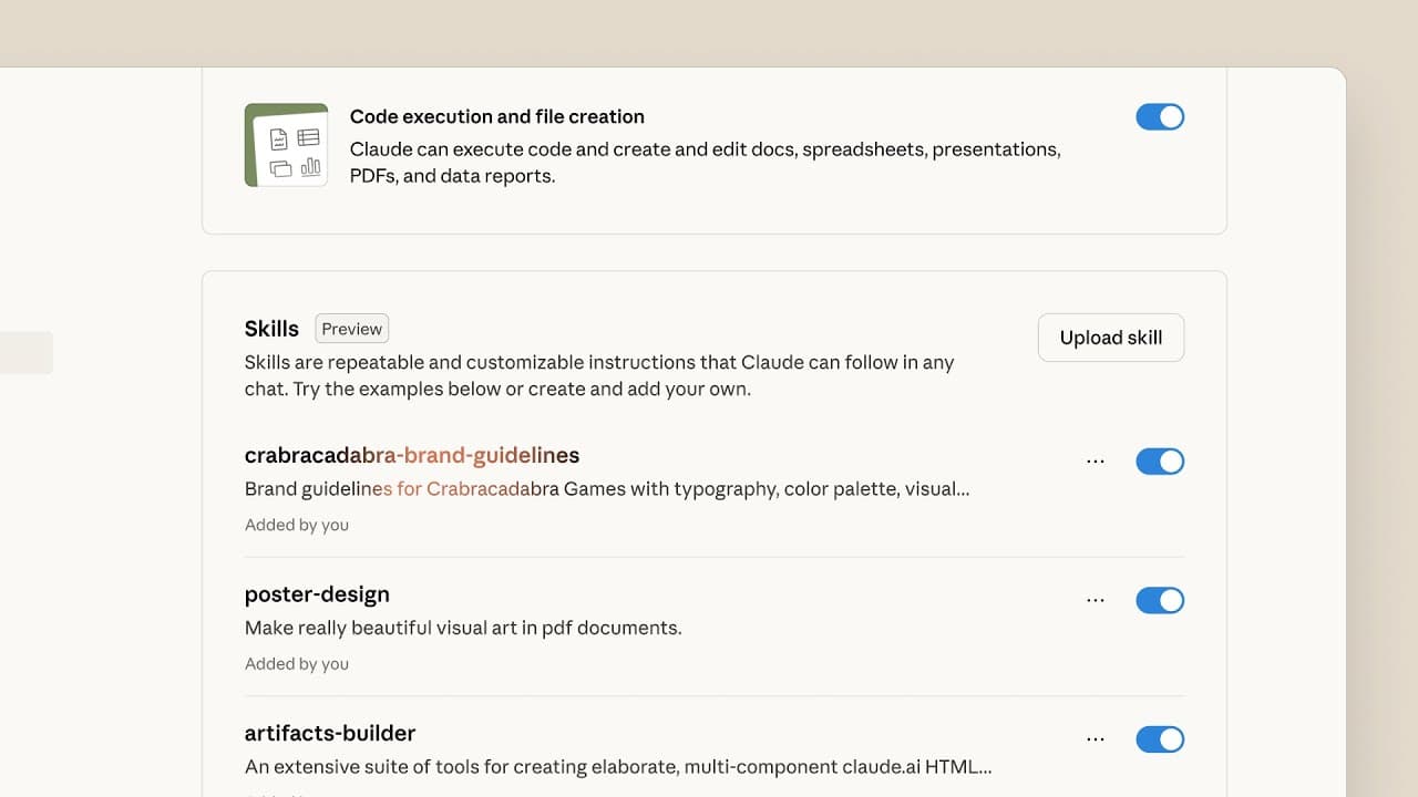 Agent Skills: Specialized capabilities you can customize