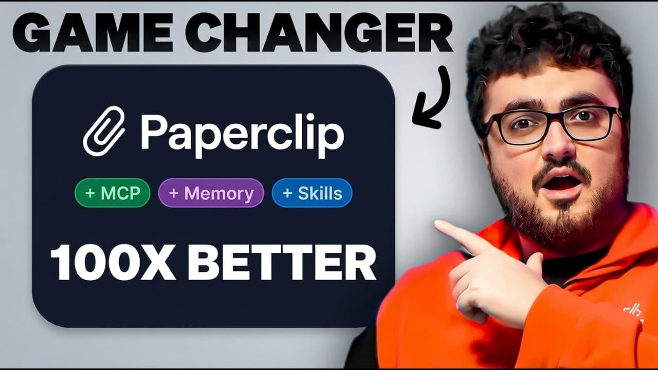 Paperclip Just Got 100X Better (MCP + Agent Skills Added)