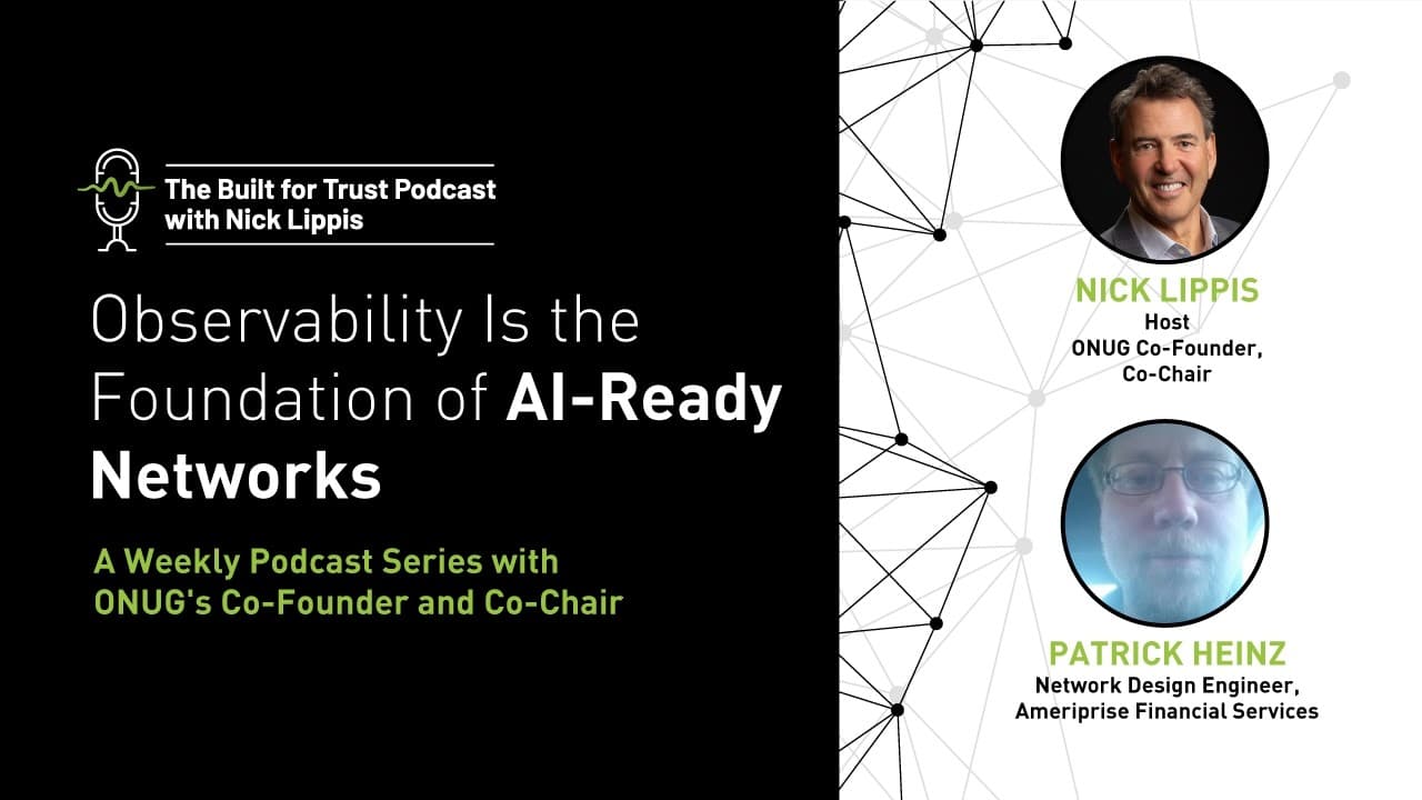 Episode 85: Observability Is the Foundation of AI-Ready Networks