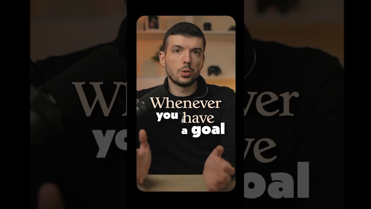 What I do to reach goals that I set myself