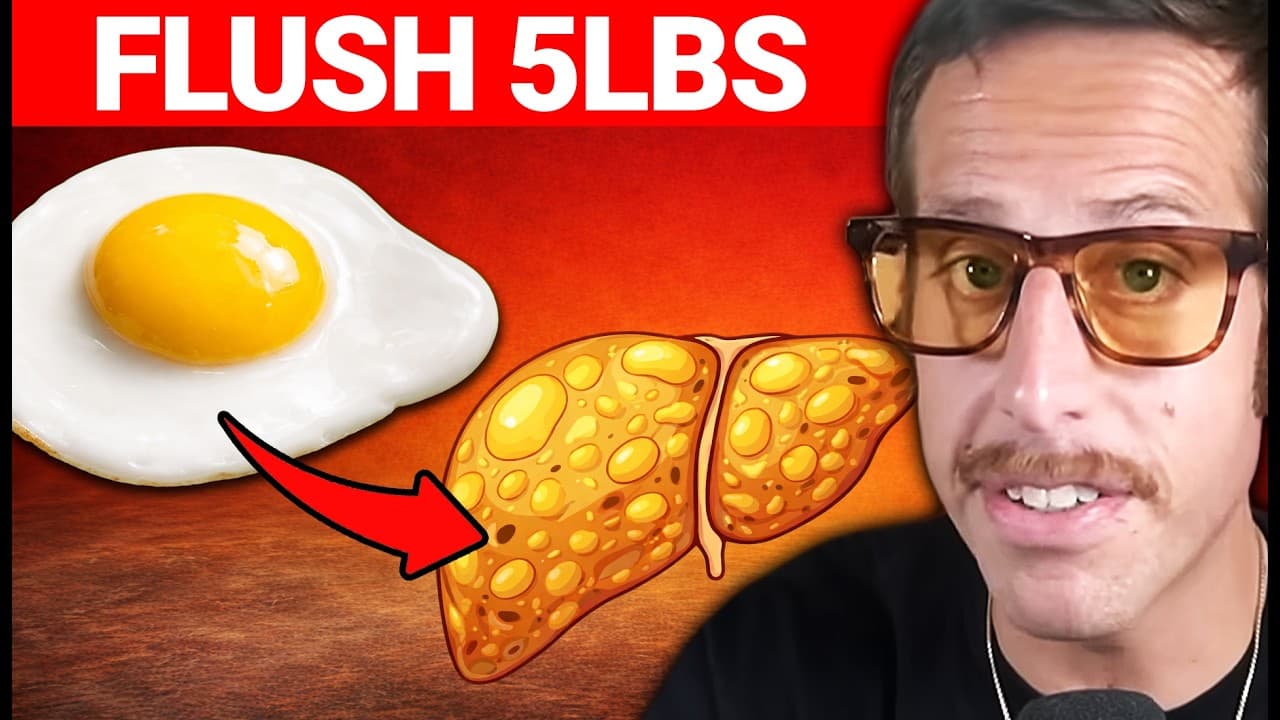 Flush 5lbs of 'Toxic Waste' Stuck In Your Liver Naturally