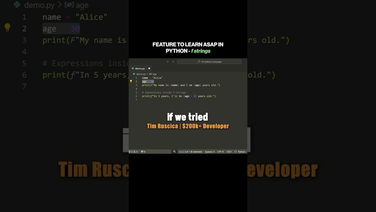 You need to understand this in Python!