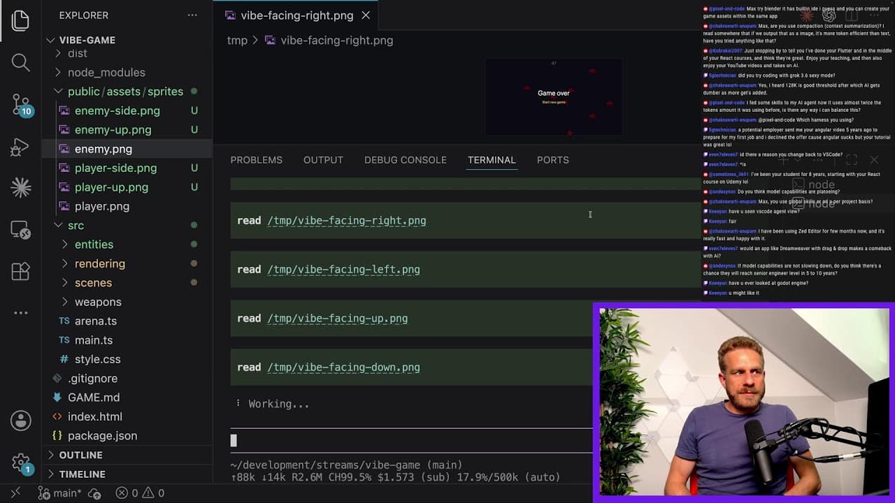 LIVE - Exploring Effect, maybe game dev
