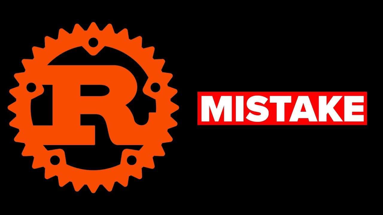 rust is causing a lot of problems...