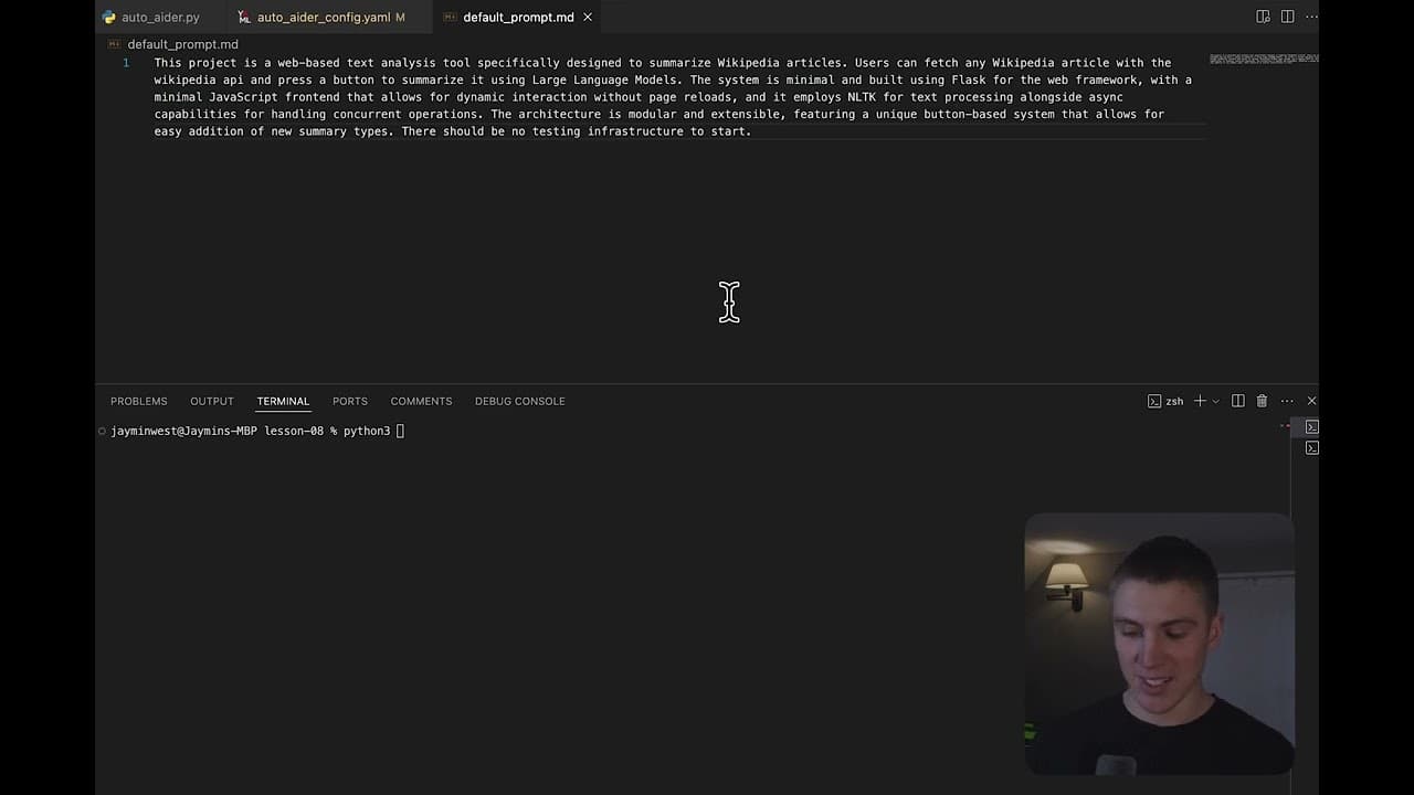 Mastering AI Driven Development - Lesson 8