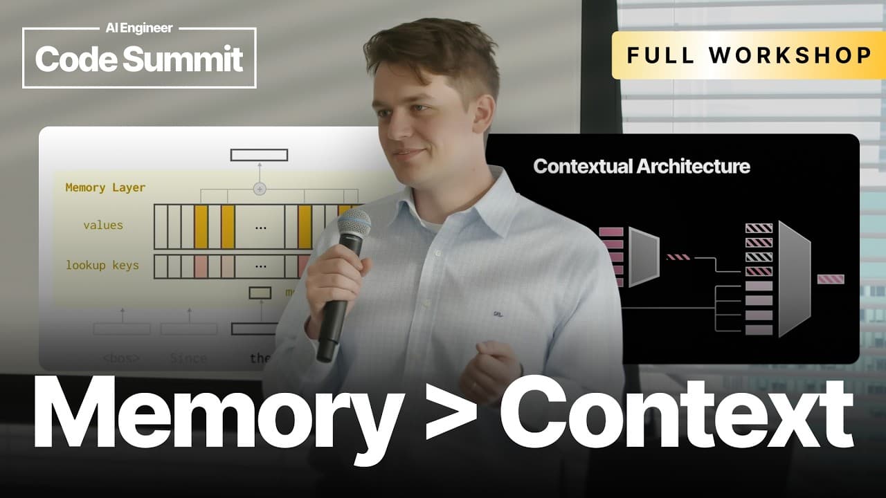 Jack Morris: Stuffing Context is not Memory, Updating Weights is