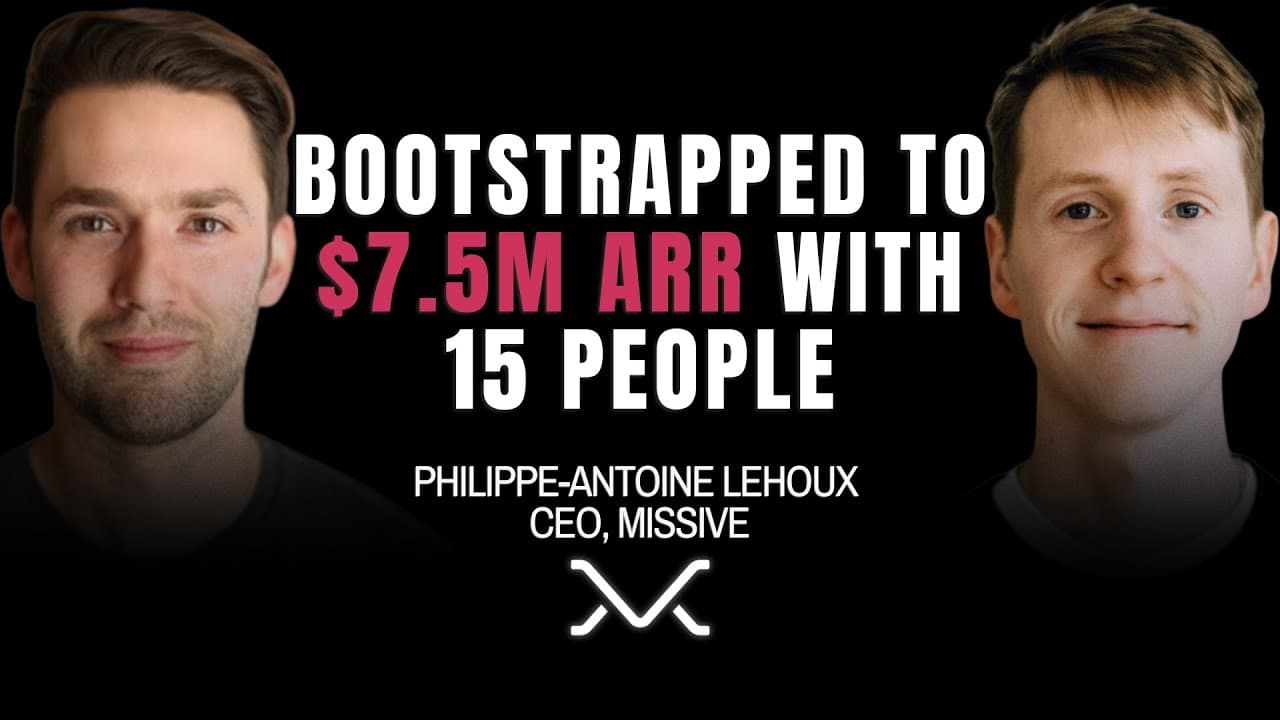Lessons from Bootstrapping to $7.5M ARR with 15 People in 9 Years