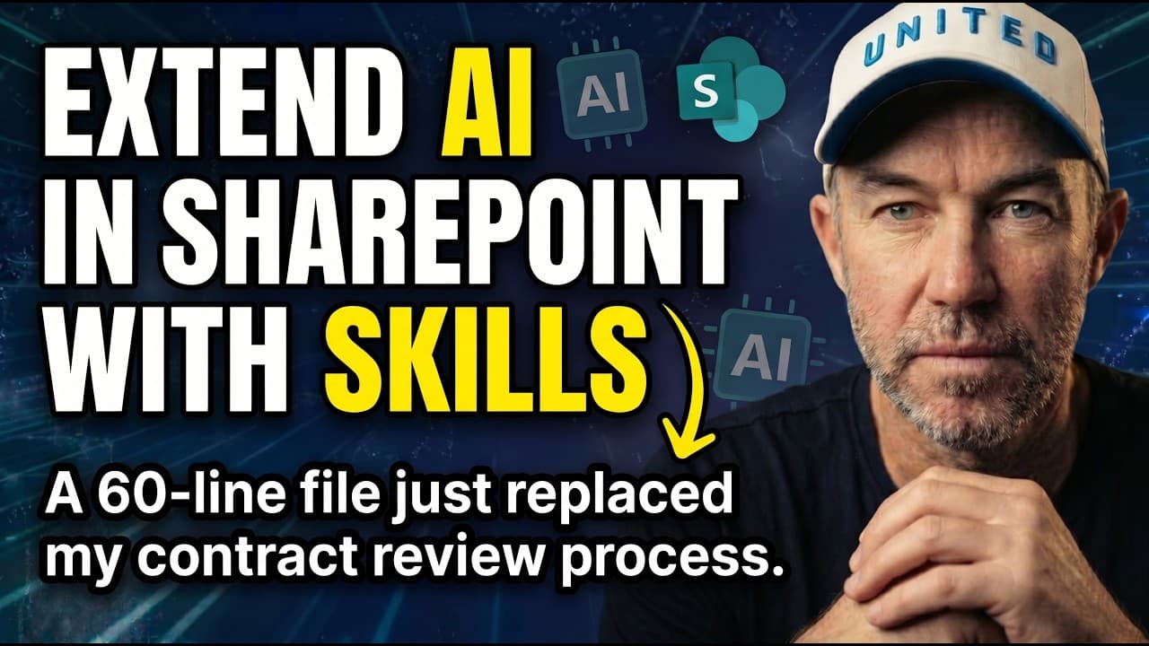 SharePoint AI Skills That Replace Hours of Work
