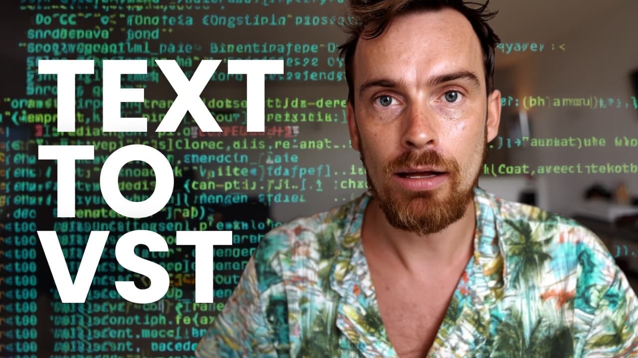 Vibe Coding VST Plugins with A.I. (Ft. Claude Code & Windsurf)