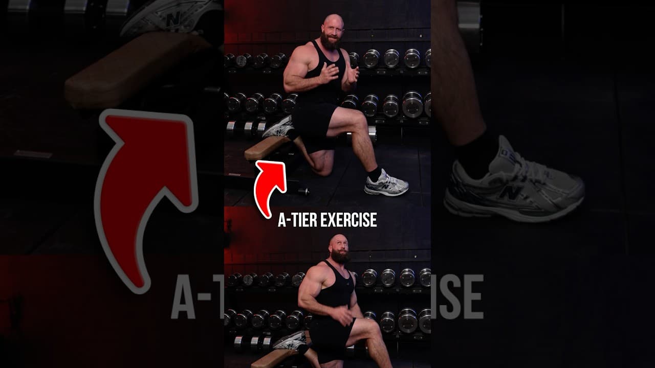 How To Make Bulgarian Split Squats an S-Tier Glute Exercise! #glutesworkout