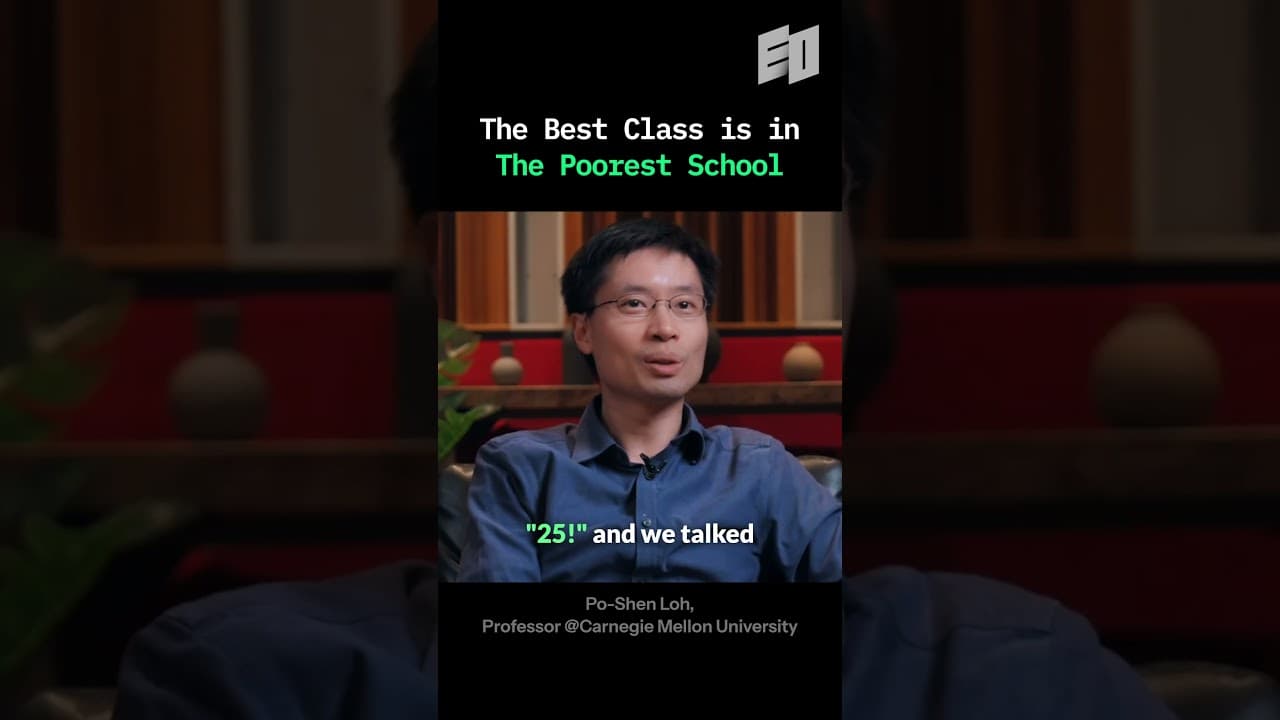 The Best Class in 23 Years of Teaching