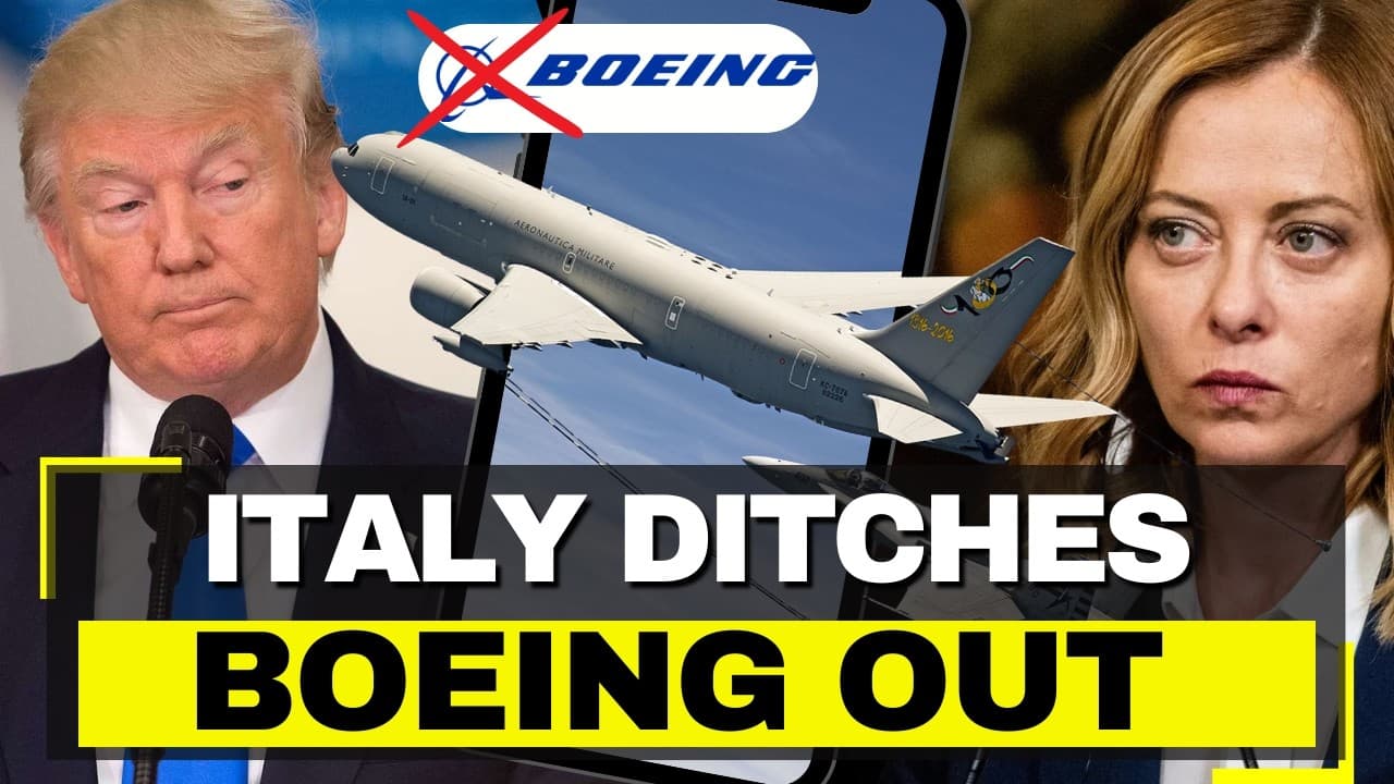 Boeing LOSES Italy After 15-Year Partnership - Tanker Caused $23M Damage, Airbus Replaces