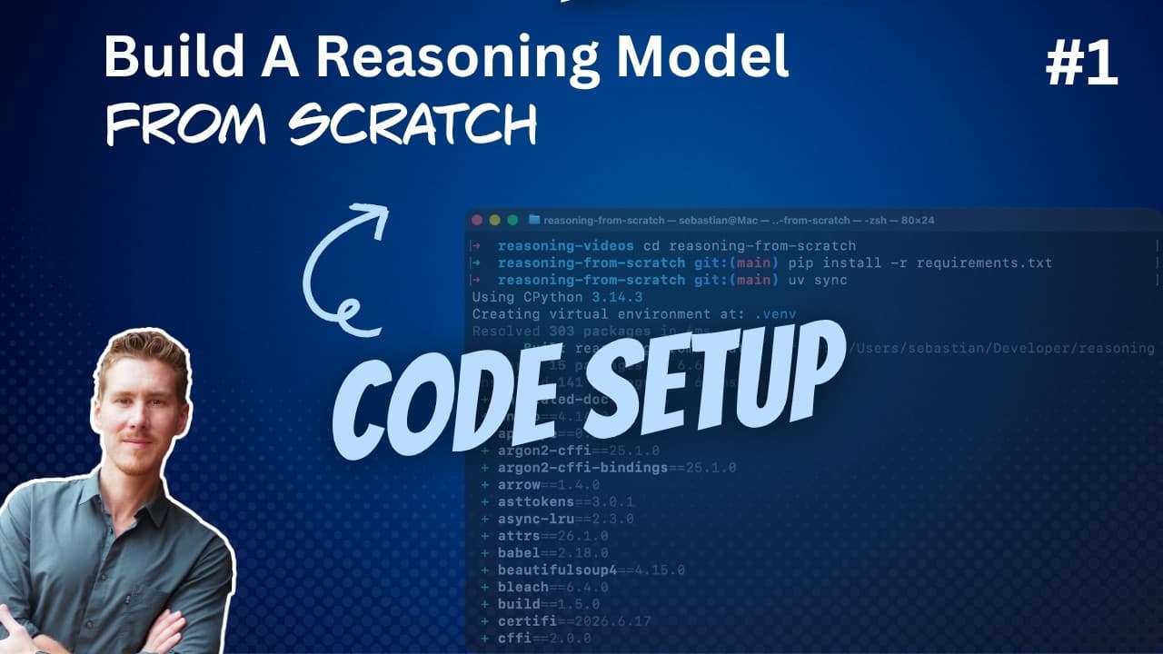 Build A Reasoning Model Scratch 1: Motivation & Code Setup
