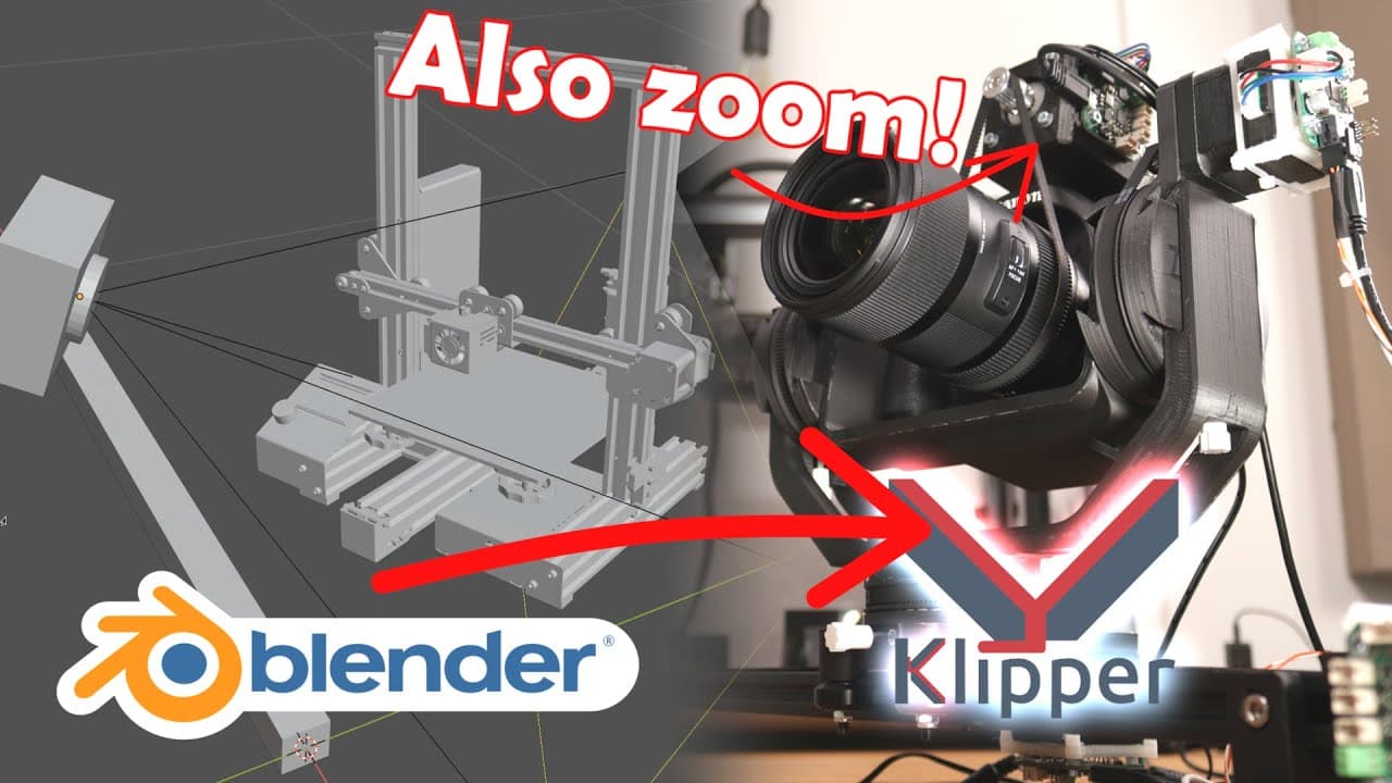Using Blender to program a Camera Slider with Klipper!