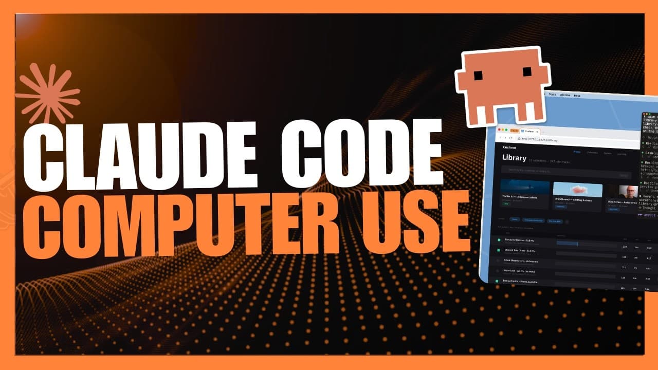 Claude Code Computer Use Can Control Your ENTIRE Computer! Automate Your Life!