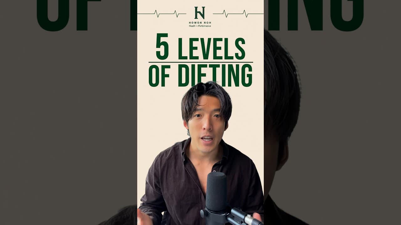 5 levels of dieting to reach top 1% health