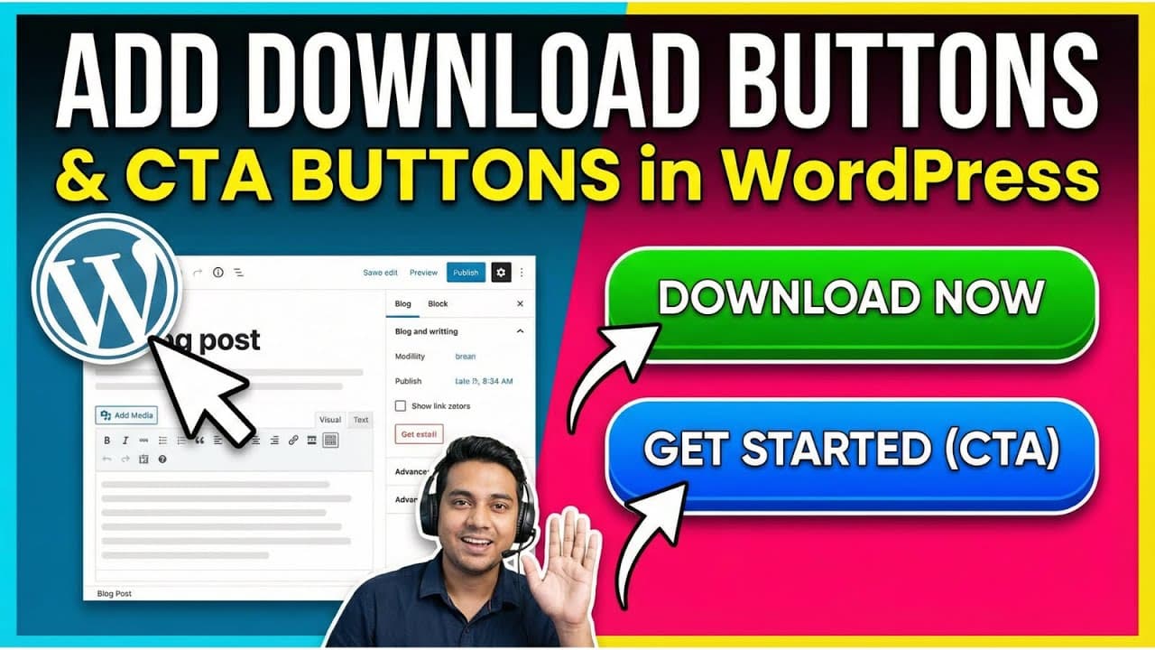 How to Add Download Button & Call To Action (CTA) Button in WordPress Posts