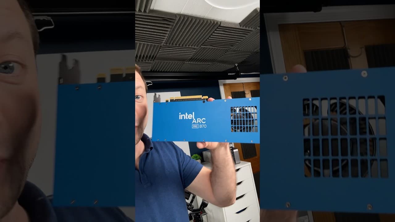 Intel’s Pro B70 CRUSHES NVIDIA and AMD pricing