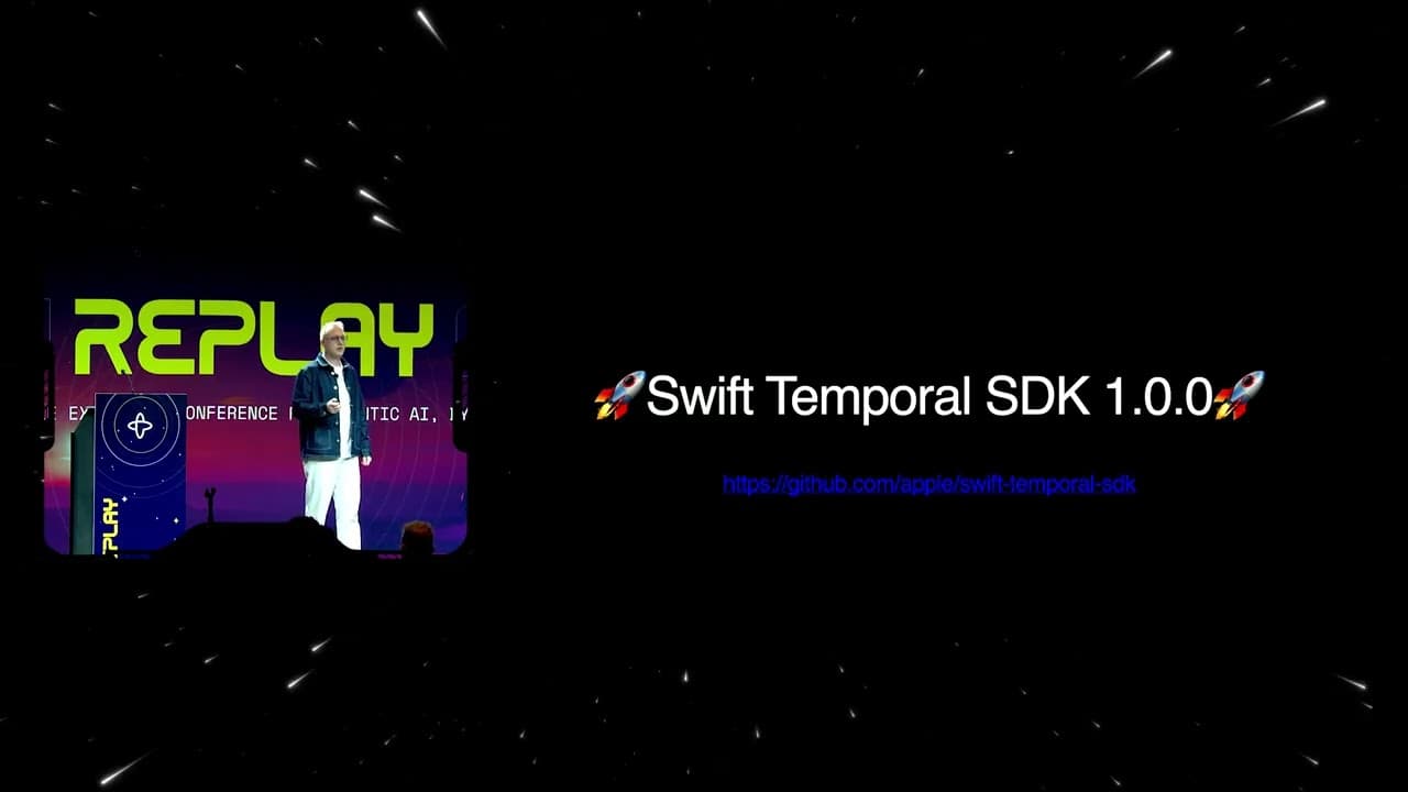 Apple @ Replay 2026 | Meet The Temporal Swift SDK