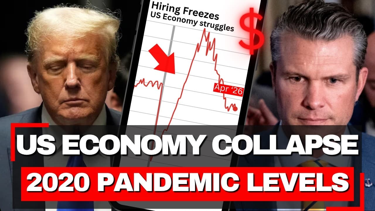 US Economy COLLAPSES to 2020 Pandemic Levels - No Lockdown This Time, Hiring FREEZING
