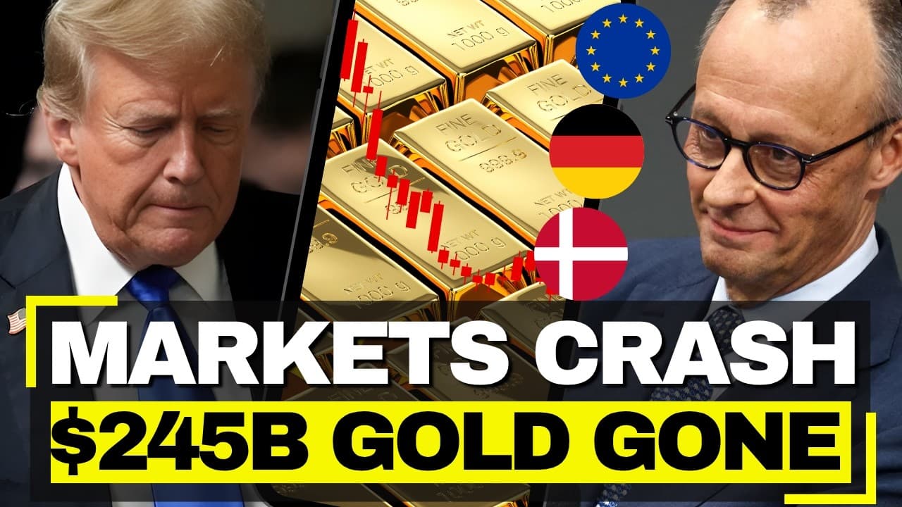 USA LOSES Everything - Trump Put FAILS, Europe Withdraws $245 Billion Gold, Confidence DEAD