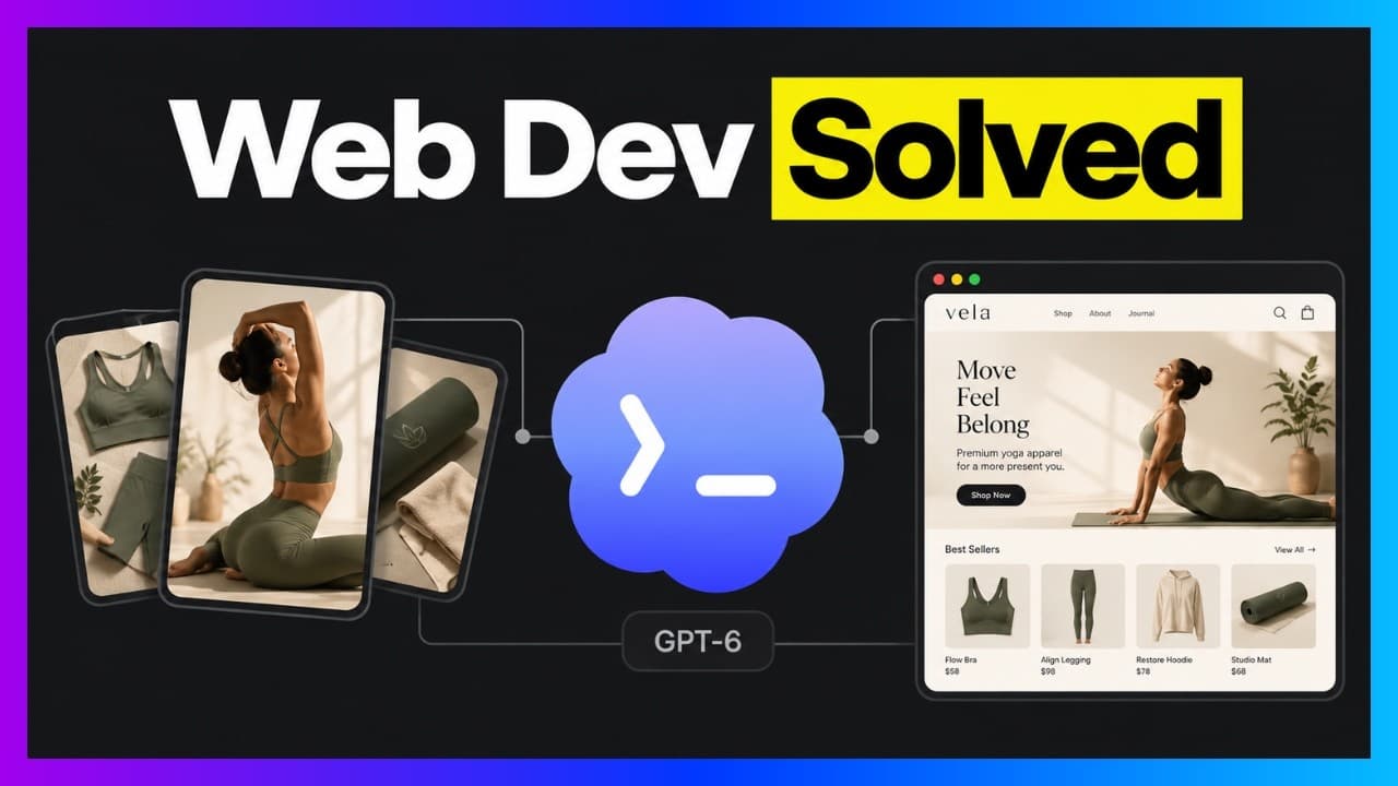 GPT-6 Builds Websites That Actually Look This Good...