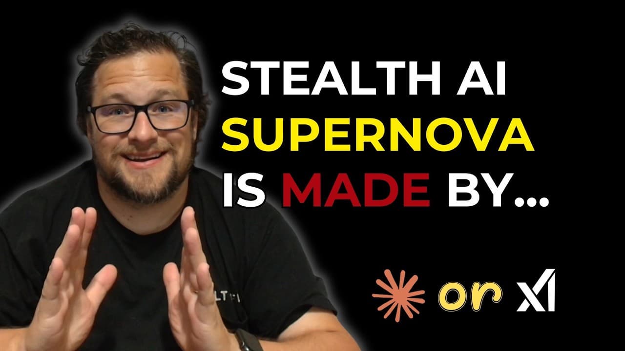 Mystery Coding Model Supernova is made by...