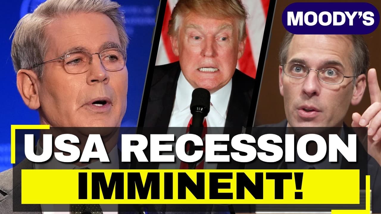 USA Economy COLLAPSING - Moody's Warns Recession Coming, Job Market in Crisis