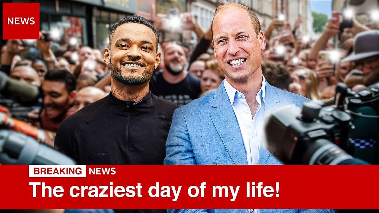 I Spent The Day Behind The Scenes With PRINCE WILLIAM!