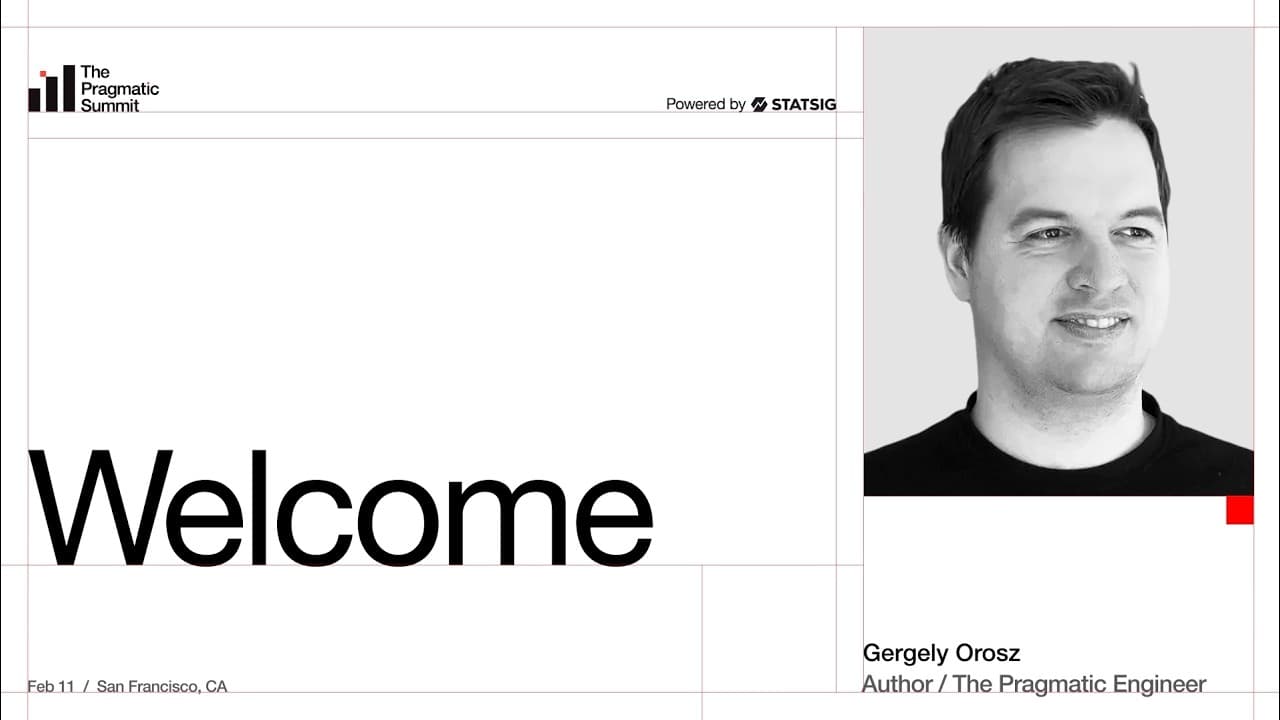 Welcome - The Pragmatic Summit