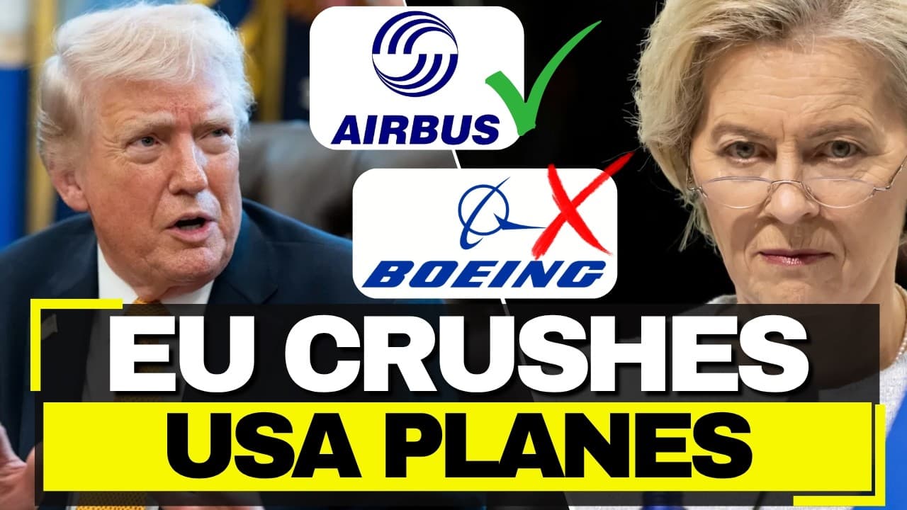 European Airbus CRUSHES Boeing - 331 Orders vs 33, 10-Year Backlog DOMINATES USA