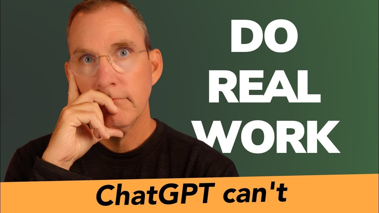Why ChatGPT Fails at Real Work