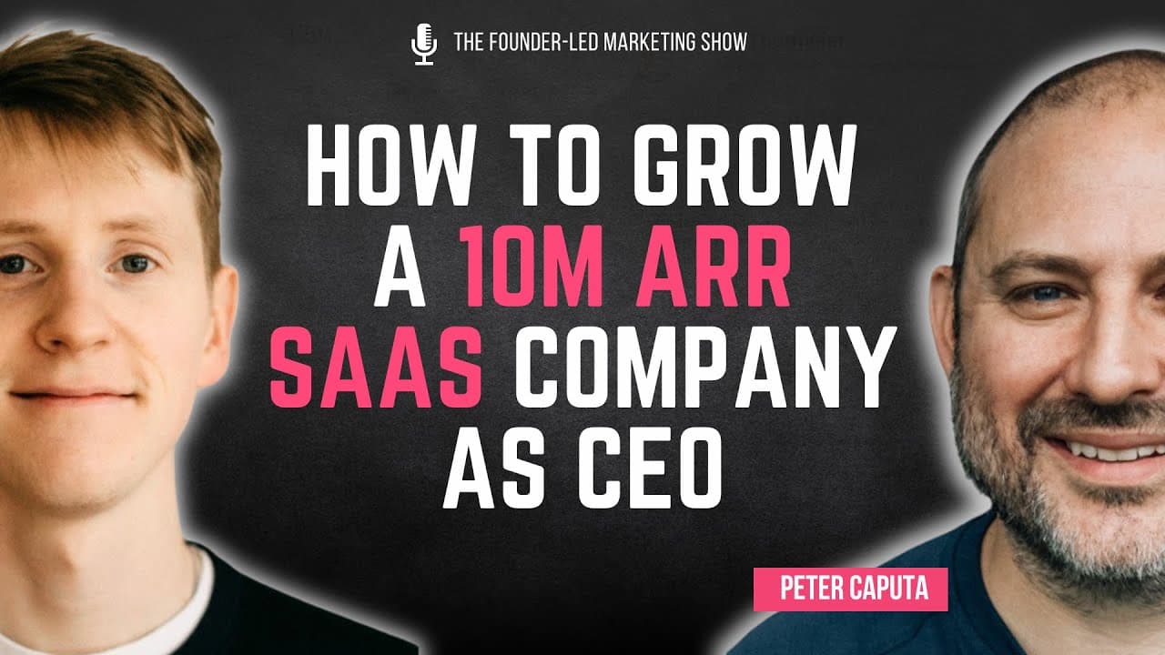 Peter Caputa: How the ex-VP Sales of Hubspot uses Linkedin to grow his 10M ARR SaaS company as CEO