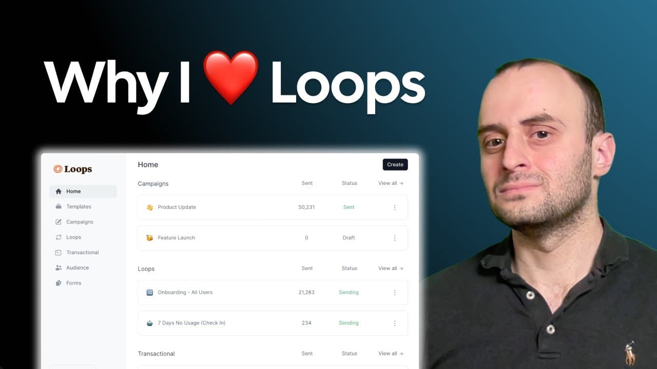 Why I love using Loops for drip email campaigns and how to use it.