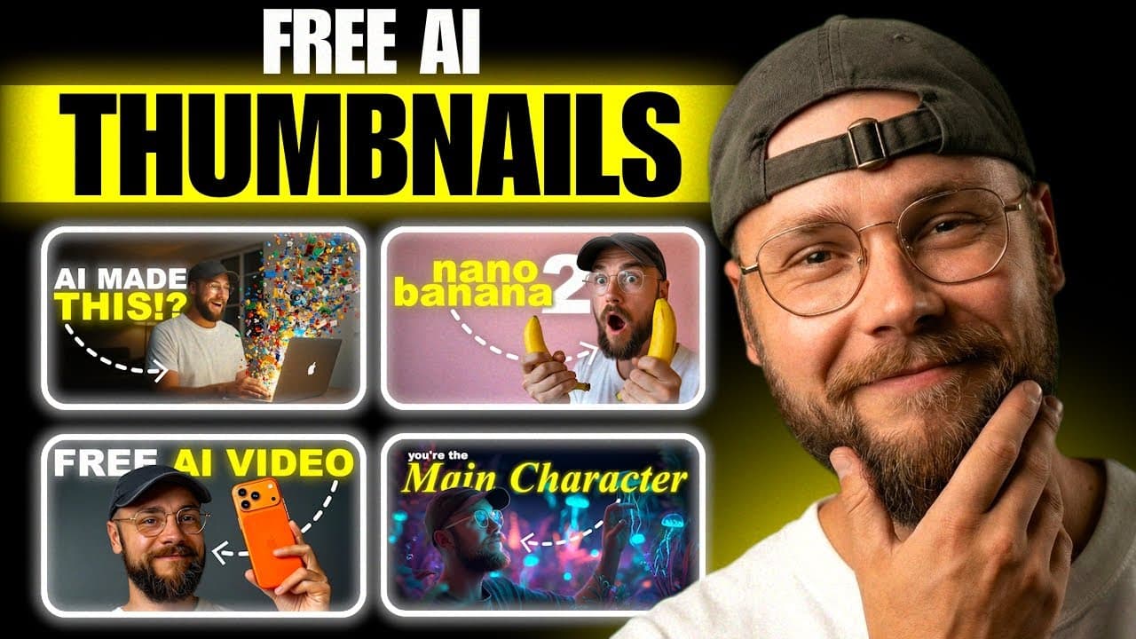 Cinematic AI Thumbnails — Free Workflow