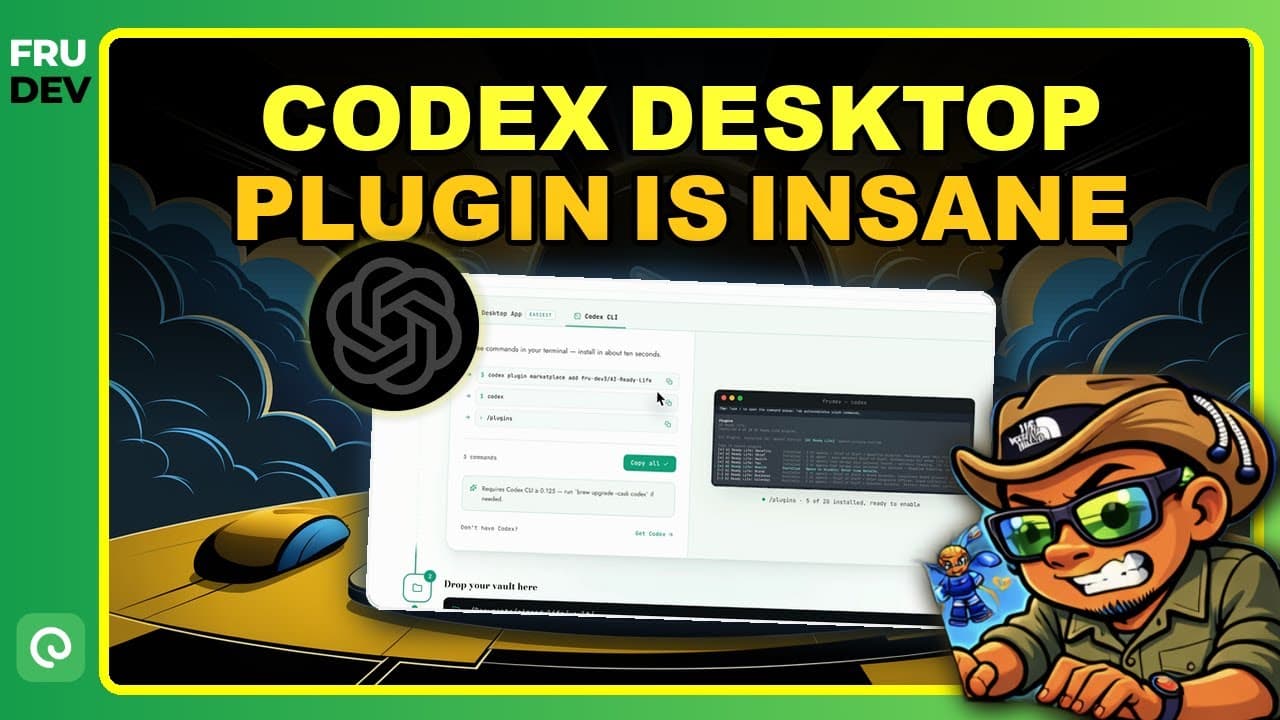 Codex Desktop Plugins Are Here 🔥 OpenAI Just Turned Codex Into an AI Super App