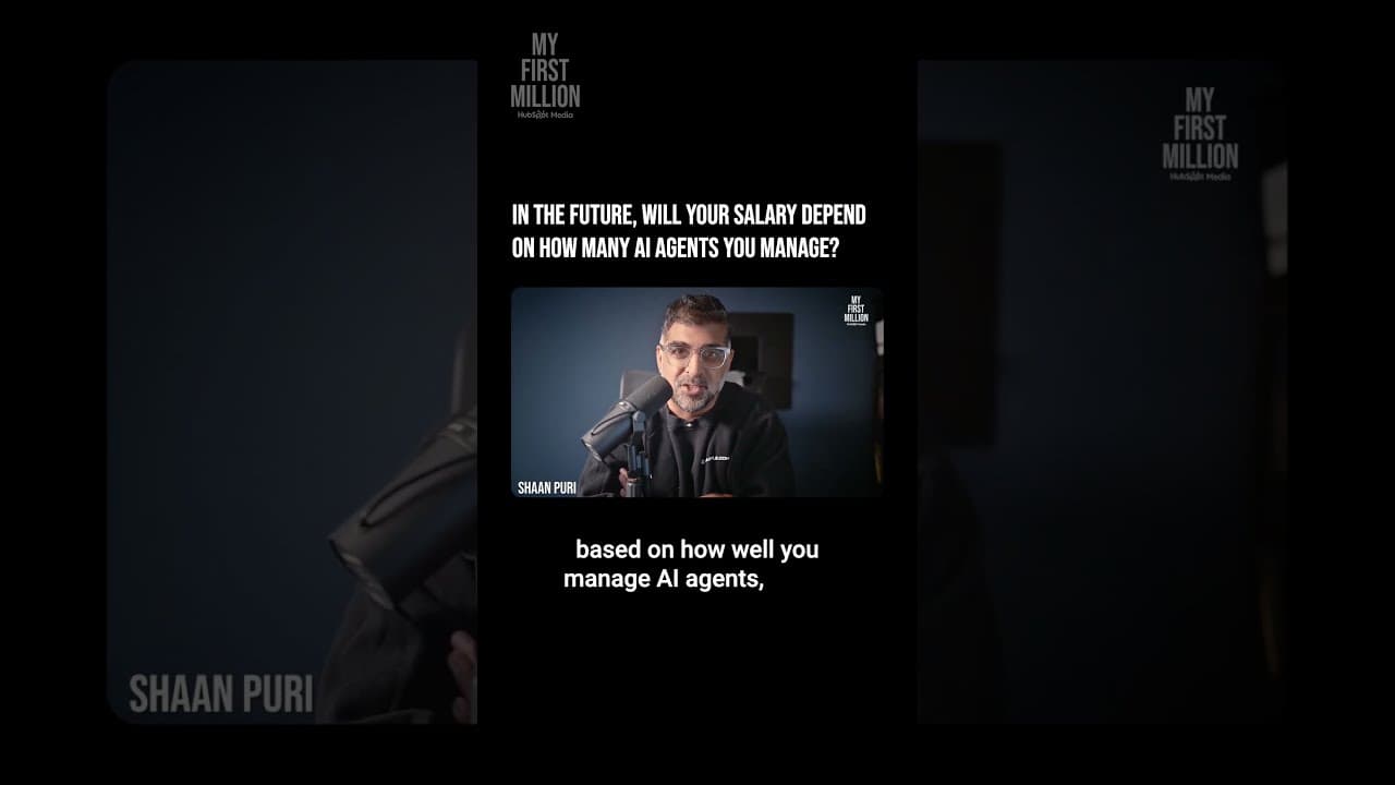 In five years, your salary will depend on how many AI agents you manage.