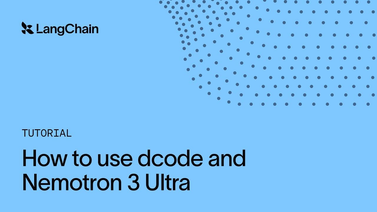 How to use dcode + Nemotron 3 Ultra