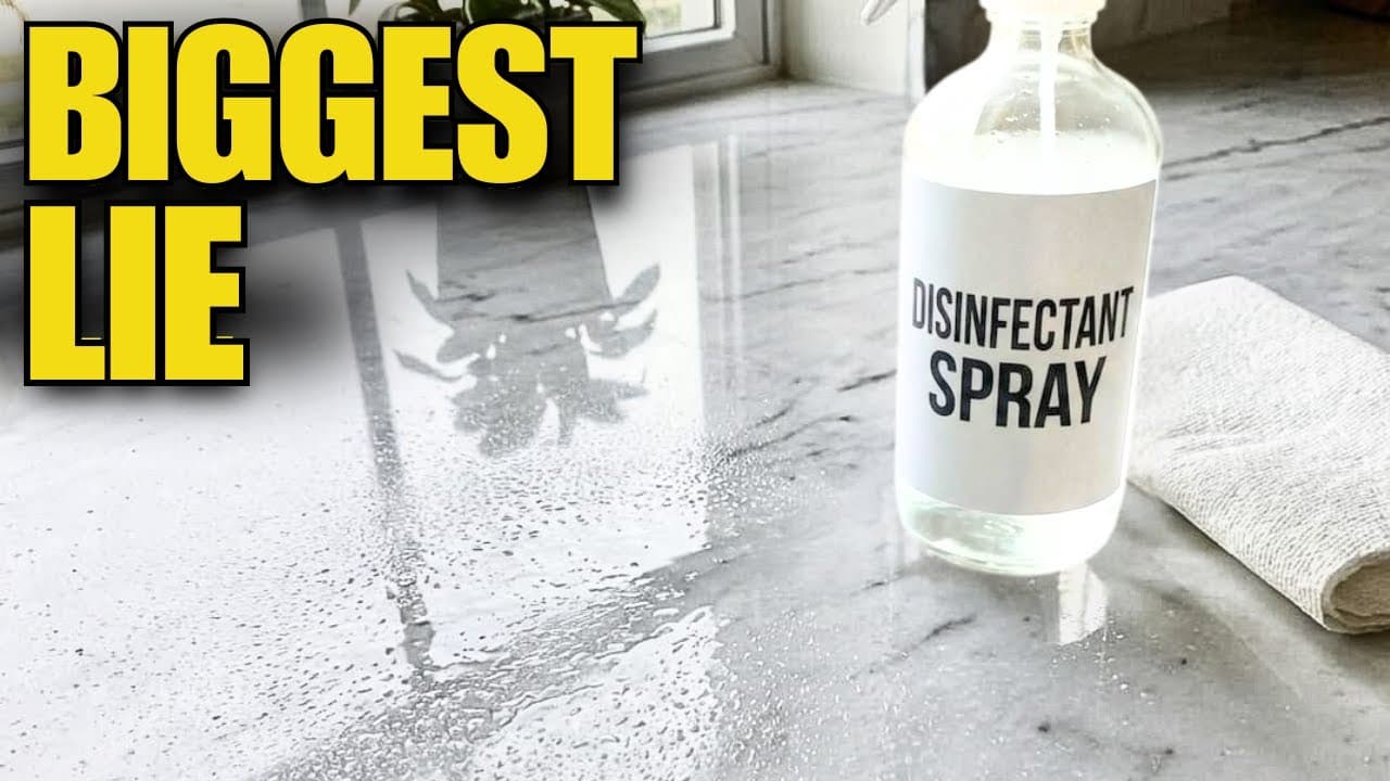 The Biggest Cleaning Lie About Disinfecting