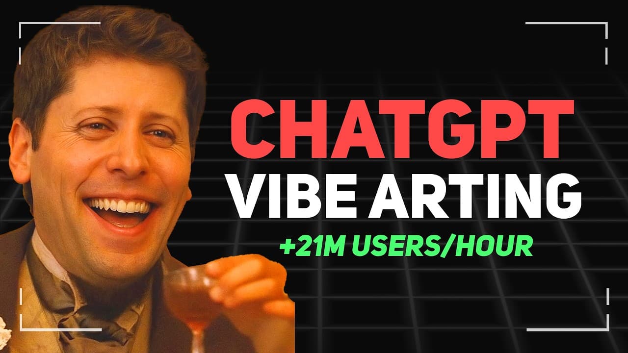 Did OpenAI Accidentally Make Vibe Arting Real...?