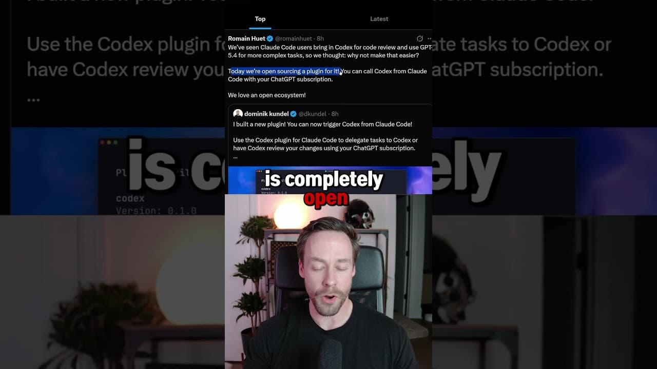 Codex + Claude Code is Now a Thing