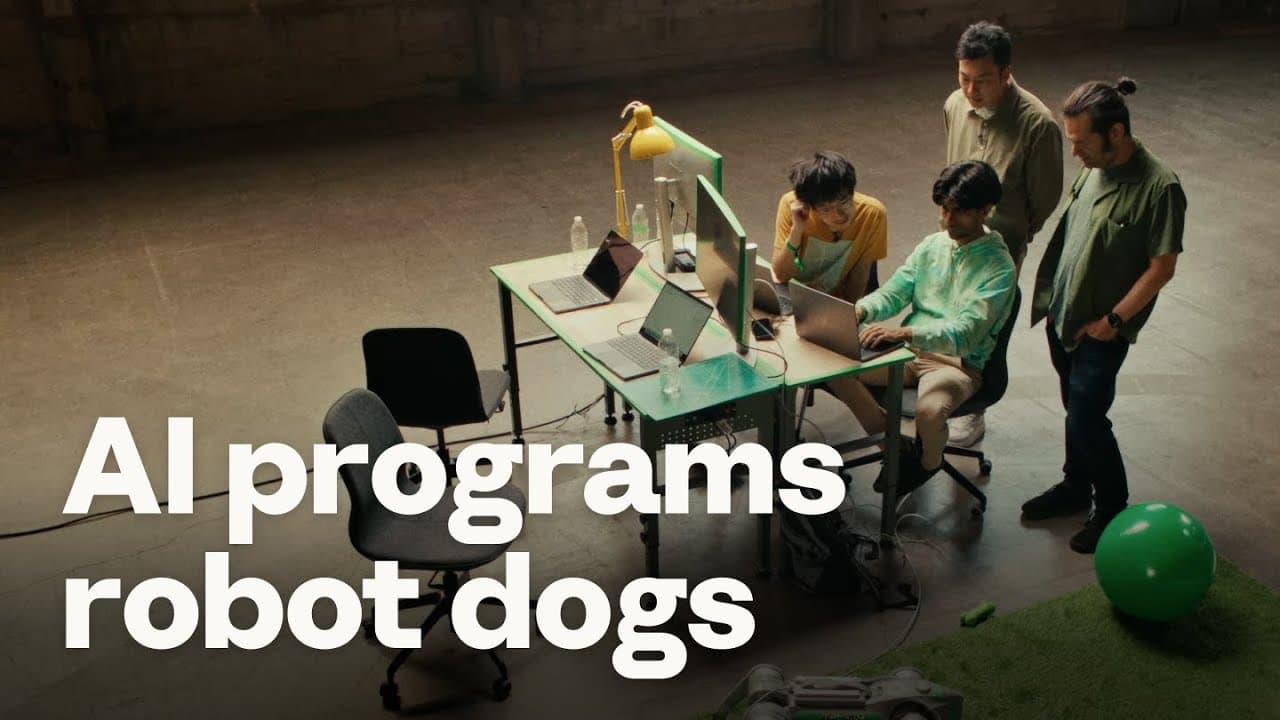 Who let the robot dogs out?